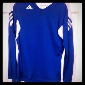 Adidas ClimaCool LS Shirt - Royal Blue